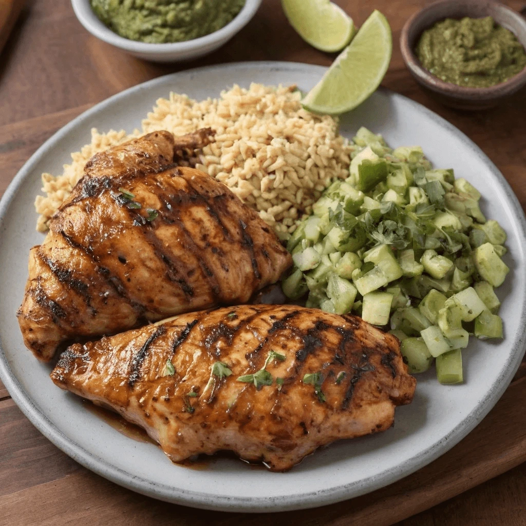 San Antonio Grilled Mexican Chicken Marinade with Lime and Chili